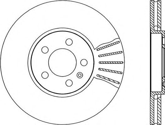 Brake Disc BDR1667.20