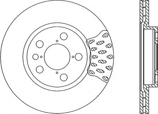 Brake Disc BDR1674.20