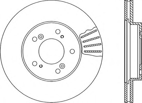 Brake Disc BDR1681.20