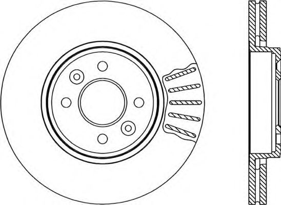 Brake Disc BDR1815.20