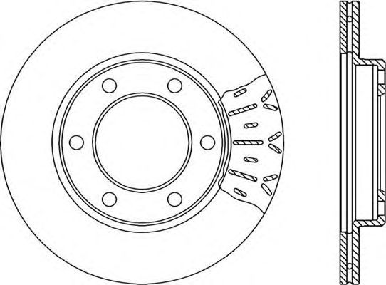 Тормозной диск BDR1833.20