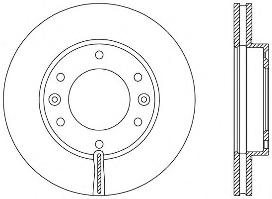 Тормозной диск BDR2371.20