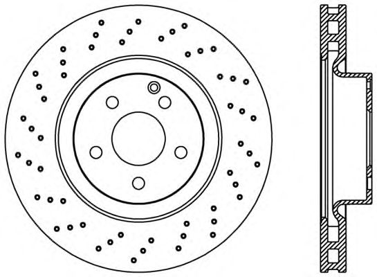 Тормозной диск BDR2373.25