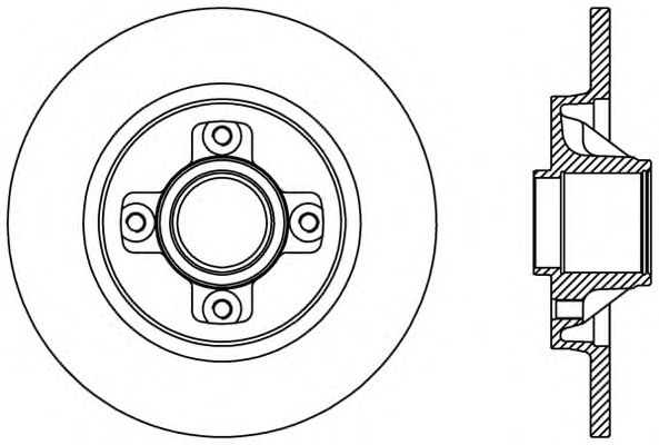 Тормозной диск BDR2387.10