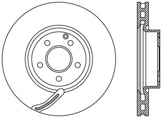 Тормозной диск BDR2392.20