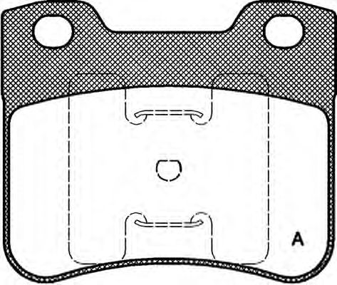 Brake Pad Set, disc brake BPA0247.10