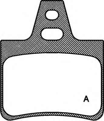 Brake Pad Set, disc brake BPA0311.00