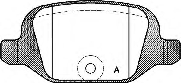 Brake Pad Set, disc brake BPA0727.00