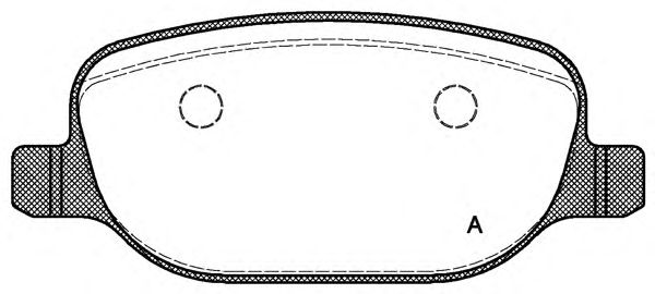 Brake Pad Set, disc brake BPA0878.00