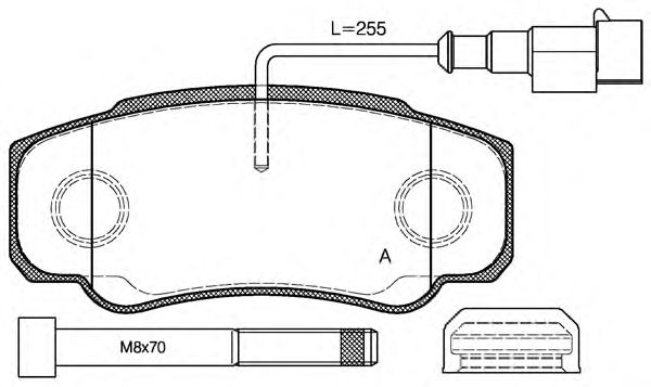 Bremseklodser BPA0961.02
