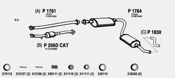 Exhaust System FI112