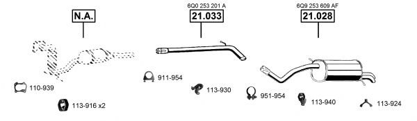 Exhaust System SE190790