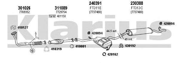 Exhaust System 330313E