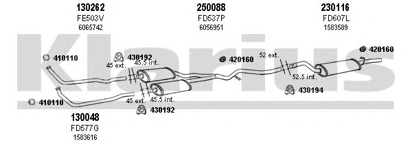 Exhaust System 360151E