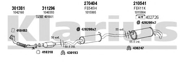 Exhaust System 361238E