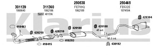 Exhaust System 361384E
