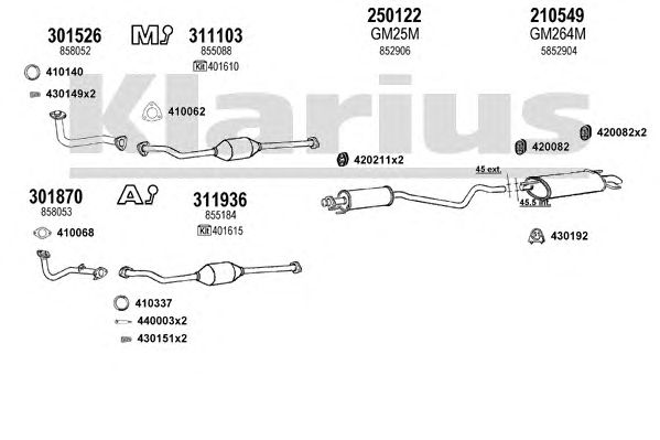 Exhaust System 391130E