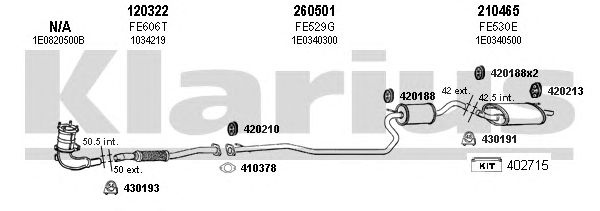 Exhaust System 570161E