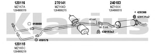 Exhaust System 600054E