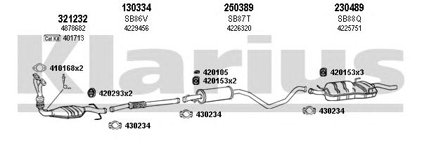 Exhaust System 750093E