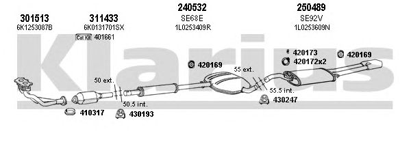 Exhaust System 790108E