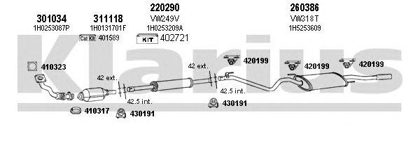 Exhaust System 930390E