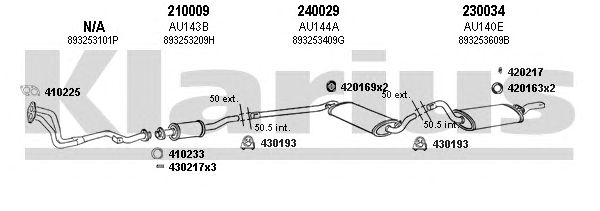 Exhaust System 940262E
