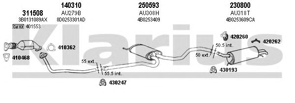 Exhaust System 940480E