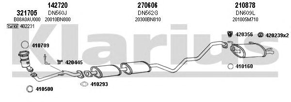 Exhaust System 270454E
