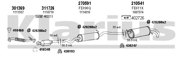Exhaust System 361589E