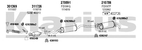 Exhaust System 361590E