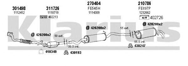 Exhaust System 361588E
