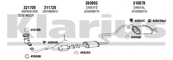 Exhaust System 270490E