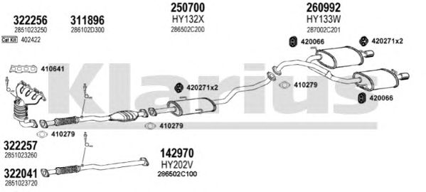 Exhaust System 450104E