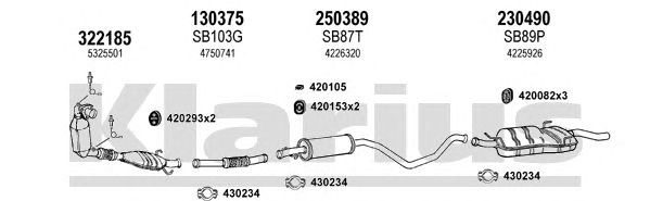 Exhaust System 750201E
