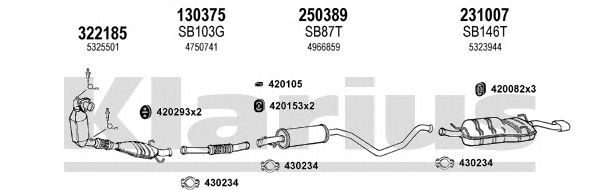 Exhaust System 750202E