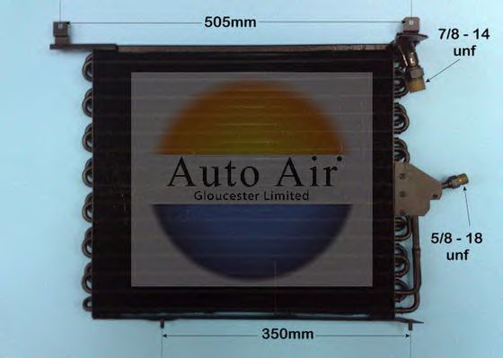 Condensator, airconditioning 16-3421