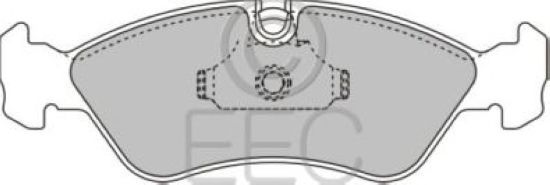 Комплект тормозных колодок, дисковый тормоз BRP1031