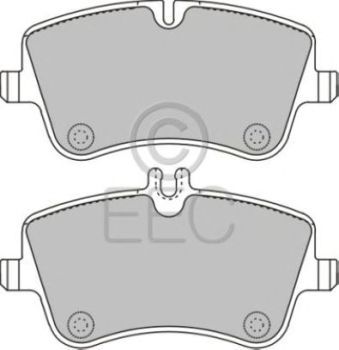 Комплект тормозных колодок, дисковый тормоз BRP1166