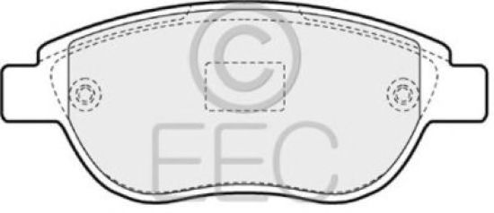 Комплект тормозных колодок, дисковый тормоз BRP1194