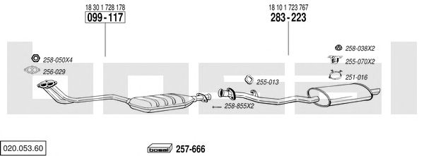 Exhaust System 020.053.60