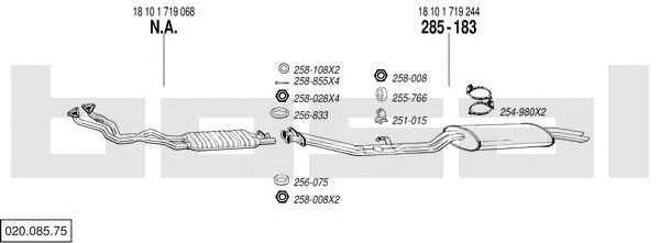 Exhaust System 020.085.75