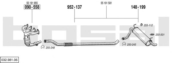 Exhaust System 032.981.06