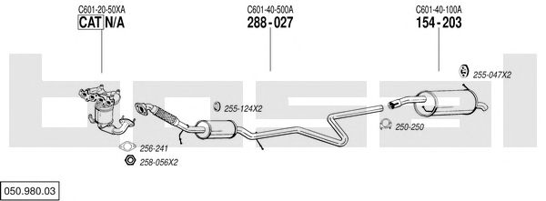 Exhaust System 050.980.03