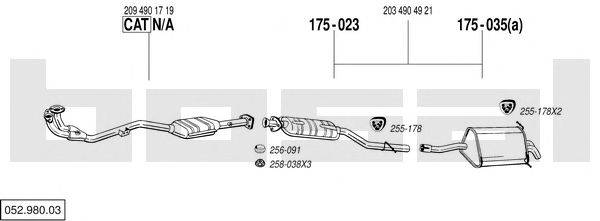Exhaust System 052.980.03