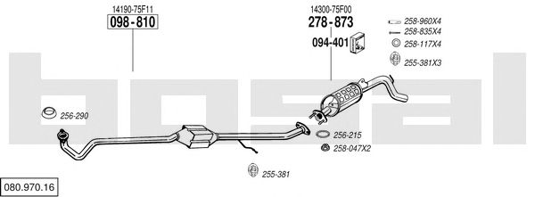 Exhaust System 080.970.16
