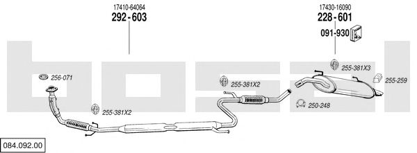 Exhaust System 084.092.00