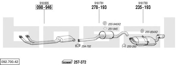 Exhaust System 092.700.42