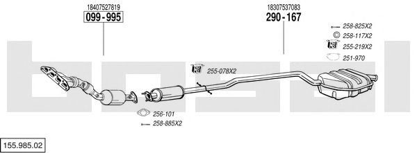 Exhaust System 155.985.02