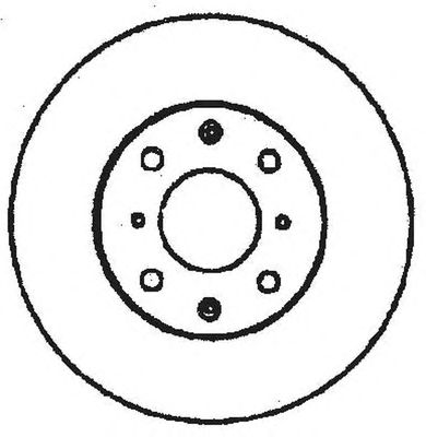 Тормозной диск 561383B